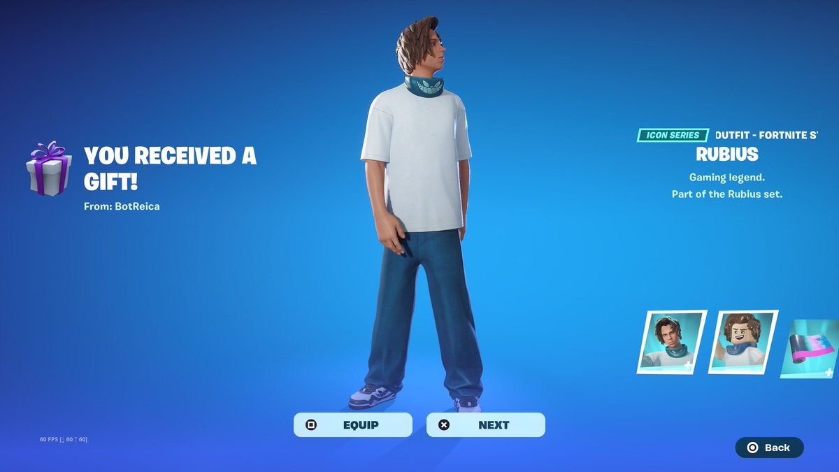 Thank you so much <a href="/ReiCatsu/">DynamightRei</a> for the RUBIUS skin that I won from your recent giveaway!🫶 I really appreciate it 💖🙏 code "REICAT" 
In the shop 🐱 #ReiCatsuLegit