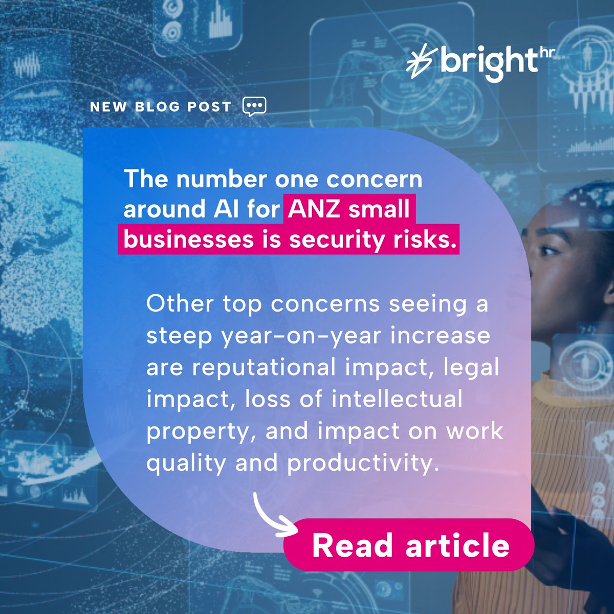 The results from the <a href="/PeninsulaAUS/">Peninsula Australia</a> Group survey conducted in August 2024 across Australia, New Zealand, Canada, Ireland, and the UK are in!

And there's a lot to unpack about what it reveals about the impacts of #AIusage in the workplace. Check it out👉 brighthr.com/au/blog/indust…