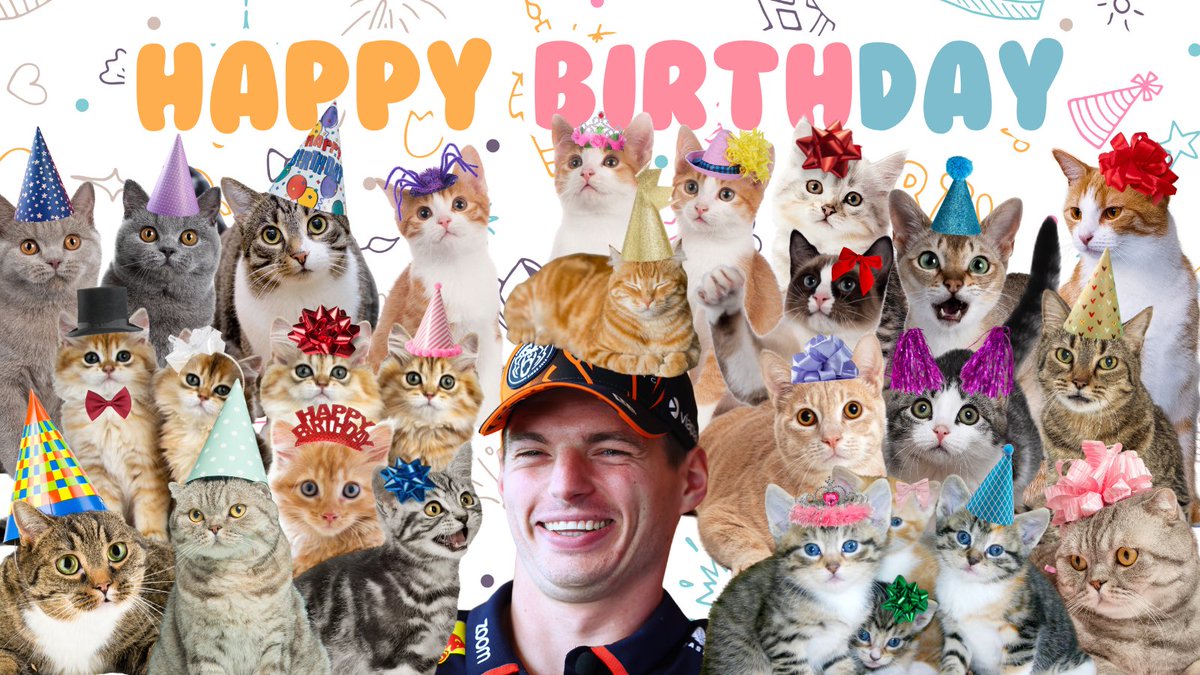 redbulletin's tweet photo. 🎉🥳MAX HAPPY BIRTHDAY!!!!!!!🎂

You being true to yourself, your dedication to perfection and all the great achievements, don't ever change!!!🫶 https://t.co/ZcGFStkKdE