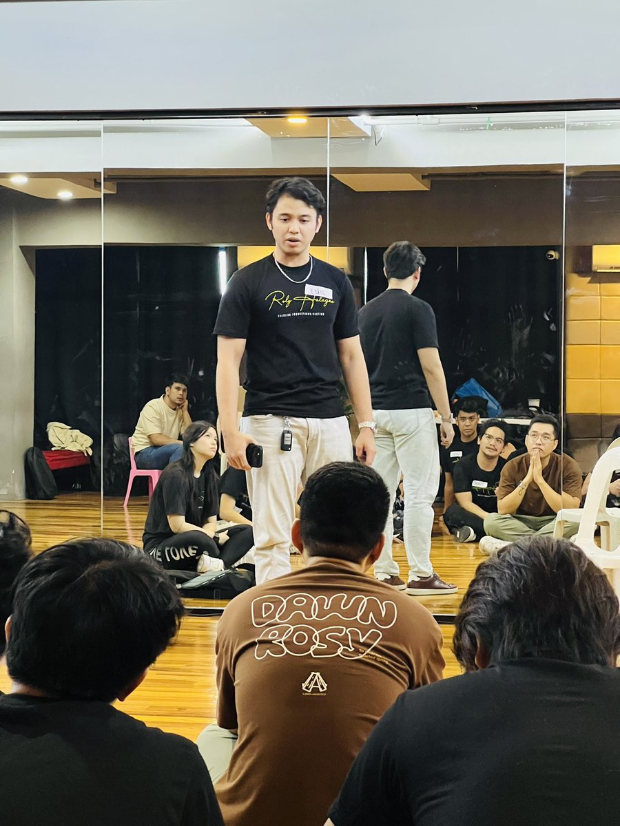 Director Carlo Catu delved into the actor’s inner work and process to truly commit to a character, showing us how making effective choices and using the right method leads to discovering the truth in our performances.