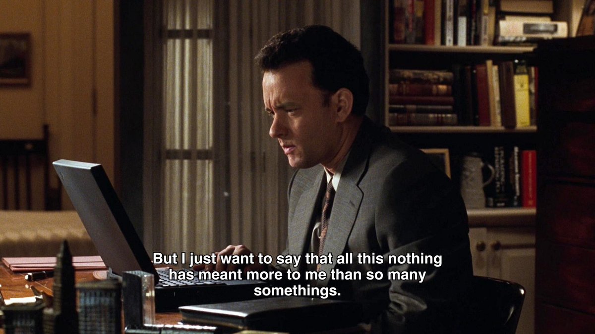 ComfyCinematic's tweet photo. You've Got Mail (1998) https://t.co/4cU1p036df