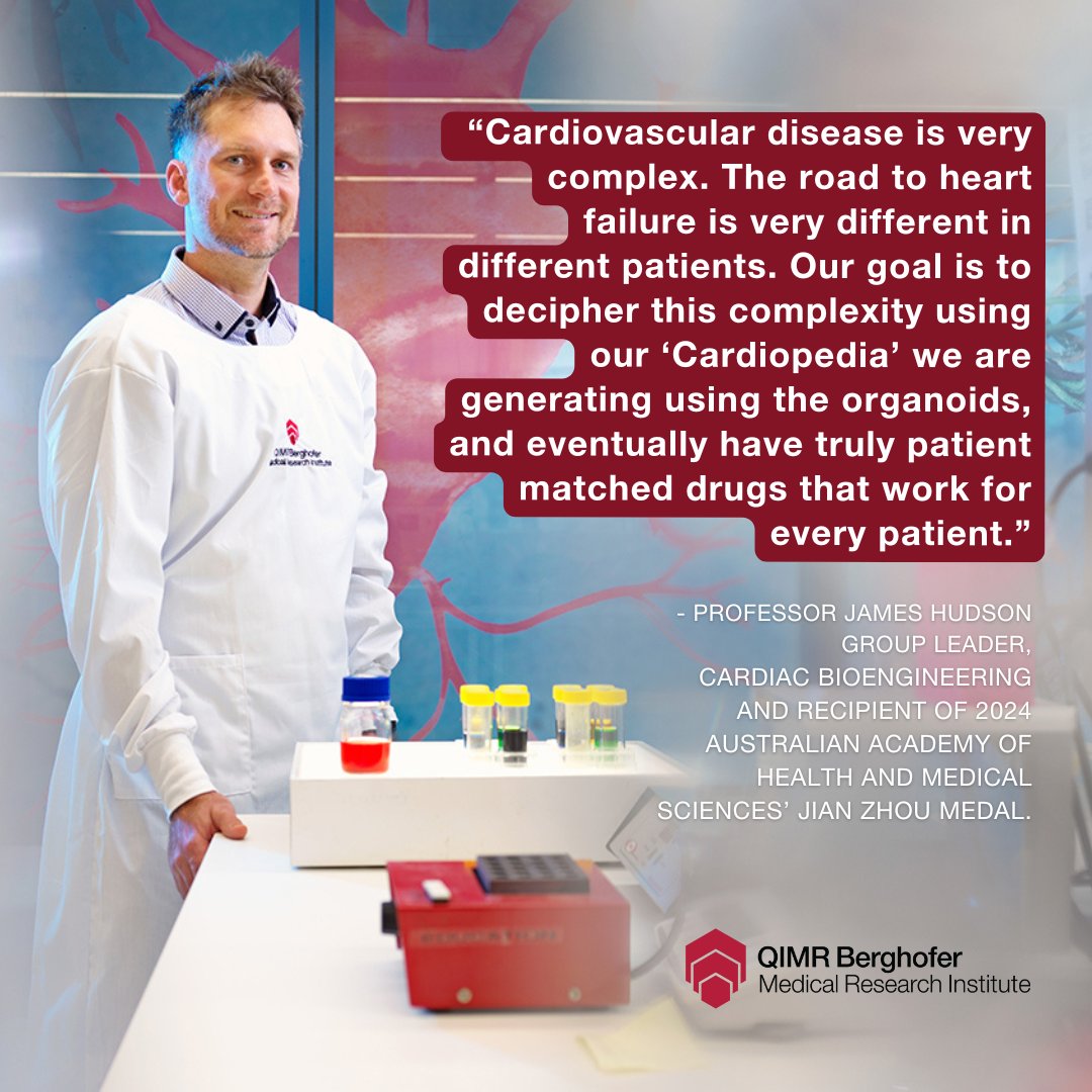 QIMR Berghofer (@qimrb_institute) on Twitter photo We are delighted to share that QIMR Berghofer scientist Professor James Hudson has been honoured with the 2024 Australian Academy of Health and Medical Sciences’ Jian Zhou Medal. <a href="/AAHMS_health/">Australian Academy of Health and Medical Sciences</a> We are delighted to share that QIMR Berghofer scientist Professor James Hudson has been honoured with the 2024 Australian Academy of Health and Medical Sciences’ Jian Zhou Medal. <a href="/AAHMS_health/">Australian Academy of Health and Medical Sciences</a>