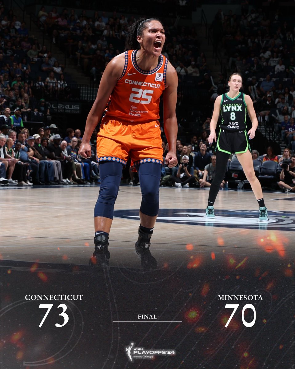 ConnecticutSun's tweet image. SUN WINNNNN 👏

#BringTheHeat #SunWin