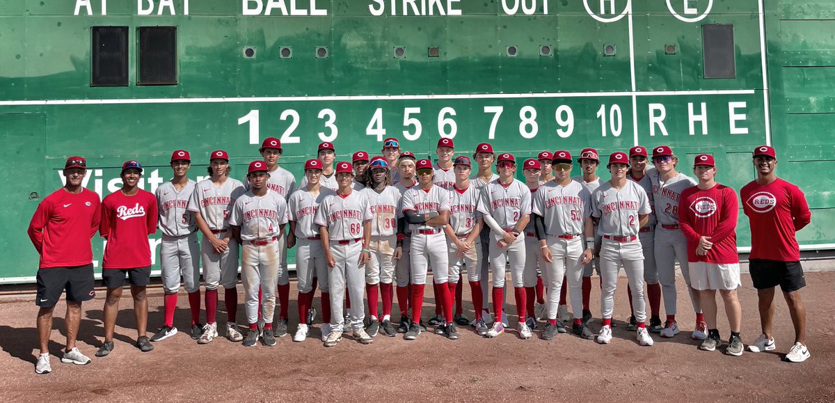 Had a great experience this fall playing with the Reds Scout Team, playing with the best, against the best in So Cal. Thank you to all the coaches that gave me this opportunity. 

Final Stats through 4 games: 
20 Batters Faced
9K
3H
2R
3BB
FB 86-88 T89
SL 69-72
CB 65-67