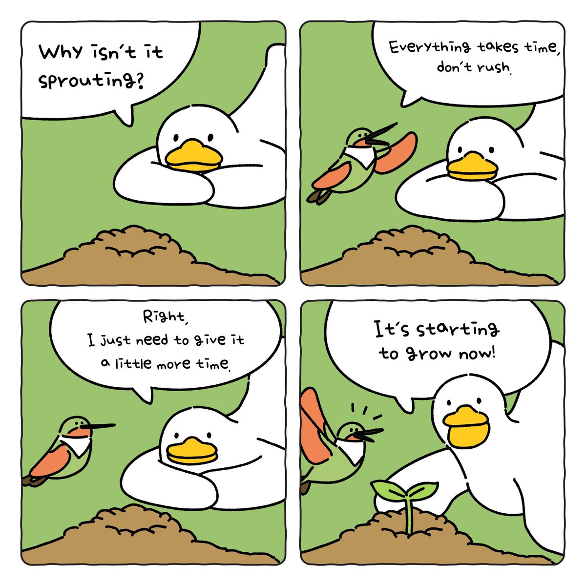 Quabble_app's tweet photo. Everything takes time. With patience, you'll eventually see the results. 🌱✨

#Quabble #TheValueOfTime #NoNeedToRush #GrowAtYourPace #WisdomForLife https://t.co/m5EvpOLaCk