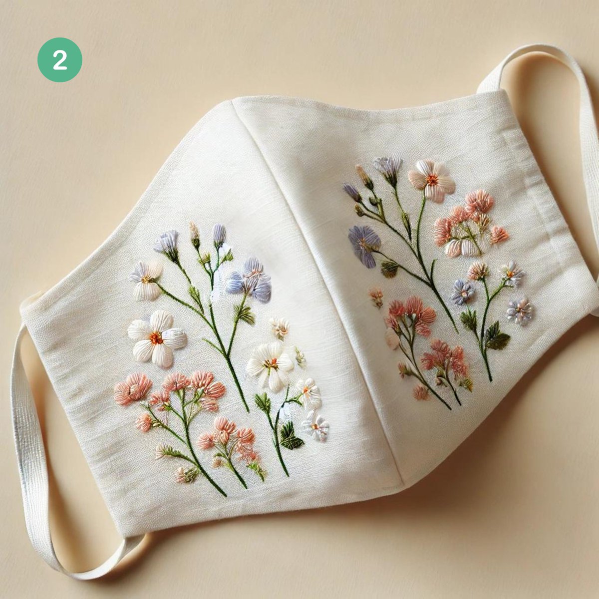 ElepaniNahele's tweet image. 🌸 Stay safe in style with our 4-layer hand-embroidered floral face masks! 🌸

#HandEmbroidered #FloralFaceMask #StaySafeInStyle #4LayerProtection #ReusableMasks #SustainableFashion #WearAMask #ElegantProtection