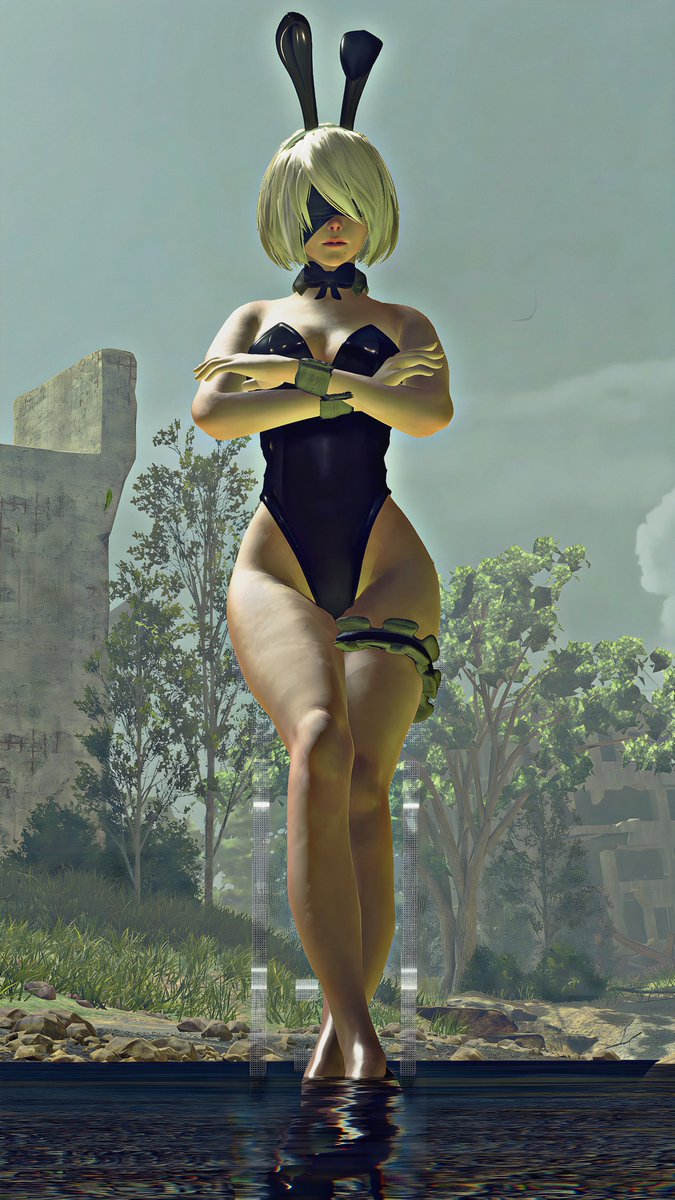 Bunny 2B 🐰🖤🔥

#NieR_Automata #2B