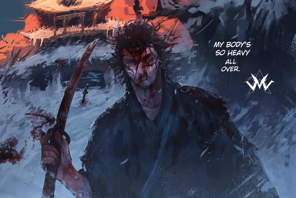 GordoObeso15's tweet image. Musashi myamoto 
Vagabond color!