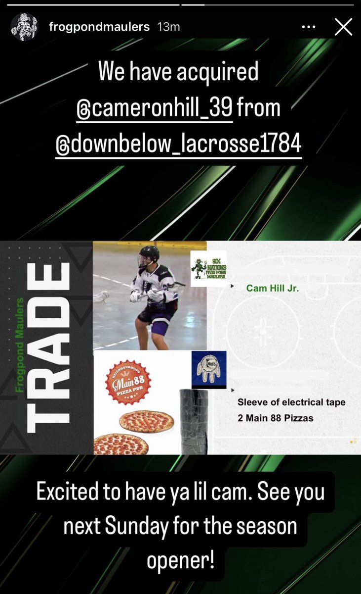 Six Nations Mens Lacrosse League (@sn_mensleague) on Twitter photo 