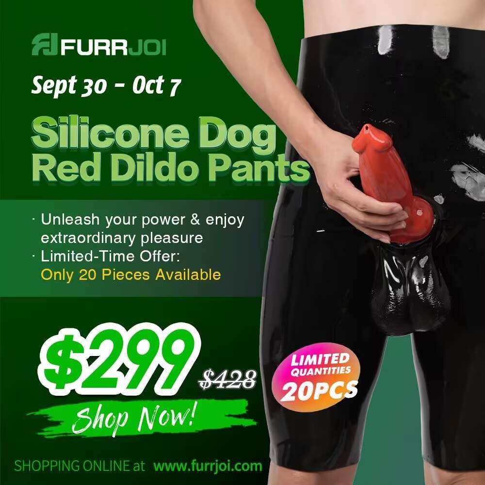furrjoi01's tweet photo. Silicone Dog Dildo Pants Are Here🔥Like + Comment + Follow + RetweetEnter to win for 1️⃣ lucky winners!The draw will be held on oct 7, and this wave of great deals will also end🤩Special offer👇Silicone Black Dog Dildo Pants: $249https://t.co/IgTteFbbp9Silicone Red Dog Dildo Pants: $299https://t.co/xpZujsqvzbCome and join this lucky draw!💪Each item is limited to 20 pieces😱
First come, first served🥰
——————————————————#PetPlayCommunity #PupPlayLovers #FetishWearEnthusiasts #KinkCommunity #PupFetish #BodySuitEnthusiast #AnimalRoleplay #SubDomPlay #HumiliationFetish #CosplayKink #LatexAndSiliconeFans #RolePlayFetish #KinkyCostume #PowerExchangePlay #FurryFetish #PetFetishLovers #FetishToysUser #WearableToys #FetishPants #SiliconePlay #AnimalFetish #RolePlayGear #KinkFashion #PupPlayGear #FantasyCostume #BodySuitFetish #SiliconeFantasy #EroticGear #FetishFashion #AdultCostumes #SexToyWear #DogRolePlay #BondageWear #SiliconeGear #PetPlay #DogPants #K9Fetish #FantasyGear #CosplayCostume #SiliconeSuit