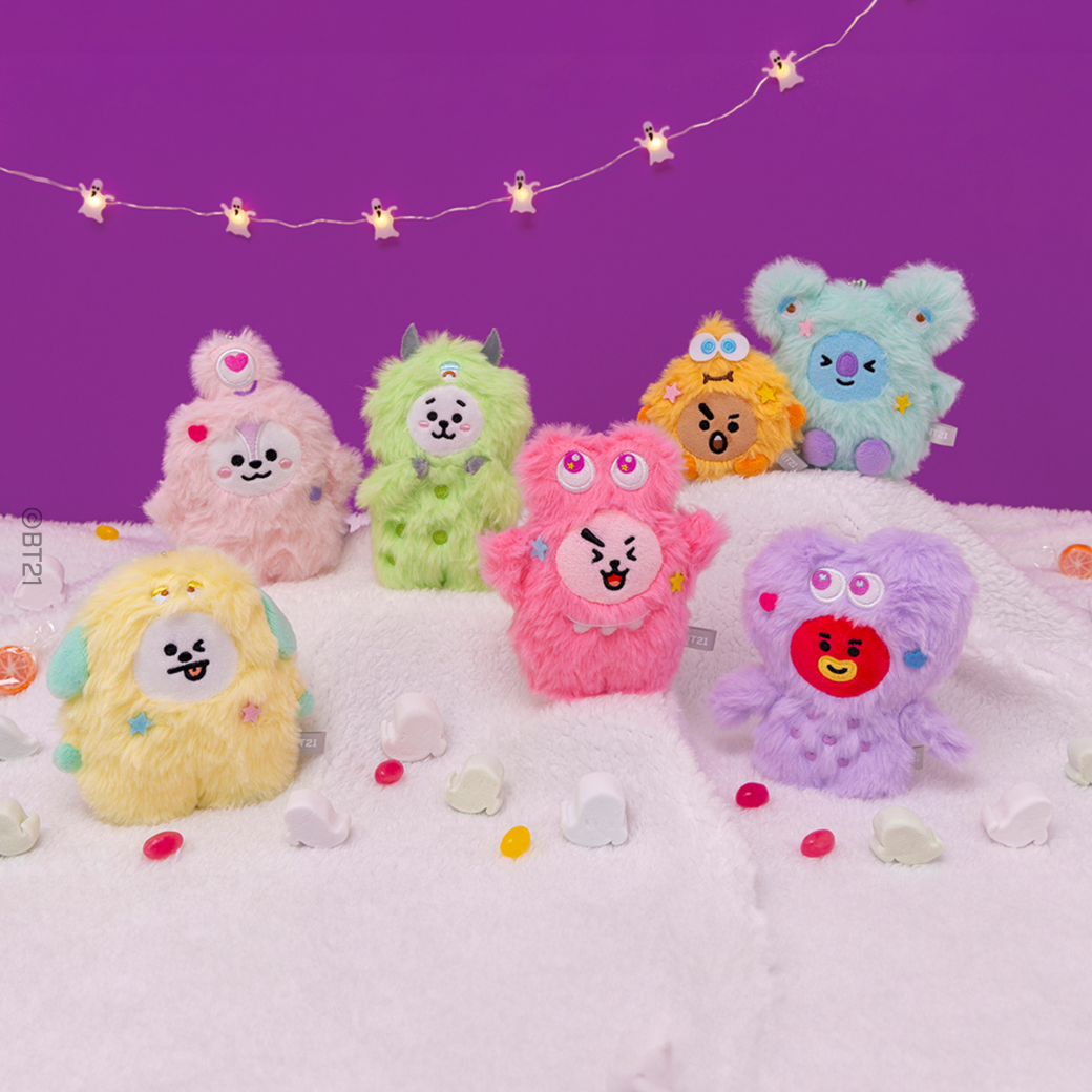 オンラインストアにBT21のマスコットが新登場💜 フランケンや