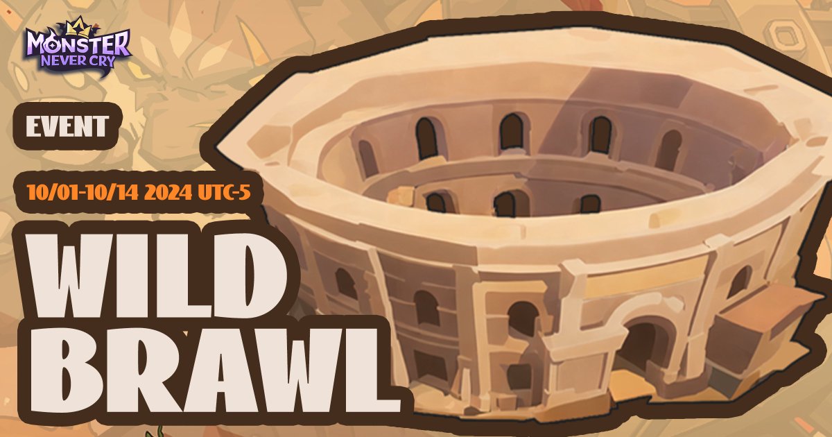 Global2Mmc's tweet photo. Dear Demon Lords,

🏜【Wild Brawl】returns!
⚔ Prepare to face the challenges of the primordial wilderness! The strong shall forge new glory, while the weak will be swallowed by the swirling dust! 😤😤
⏳10/01/2024 - 10/14/2024 UTC-5

Your Loyal Servant,
Master Eye https://t.co/gdcpVVzlDu