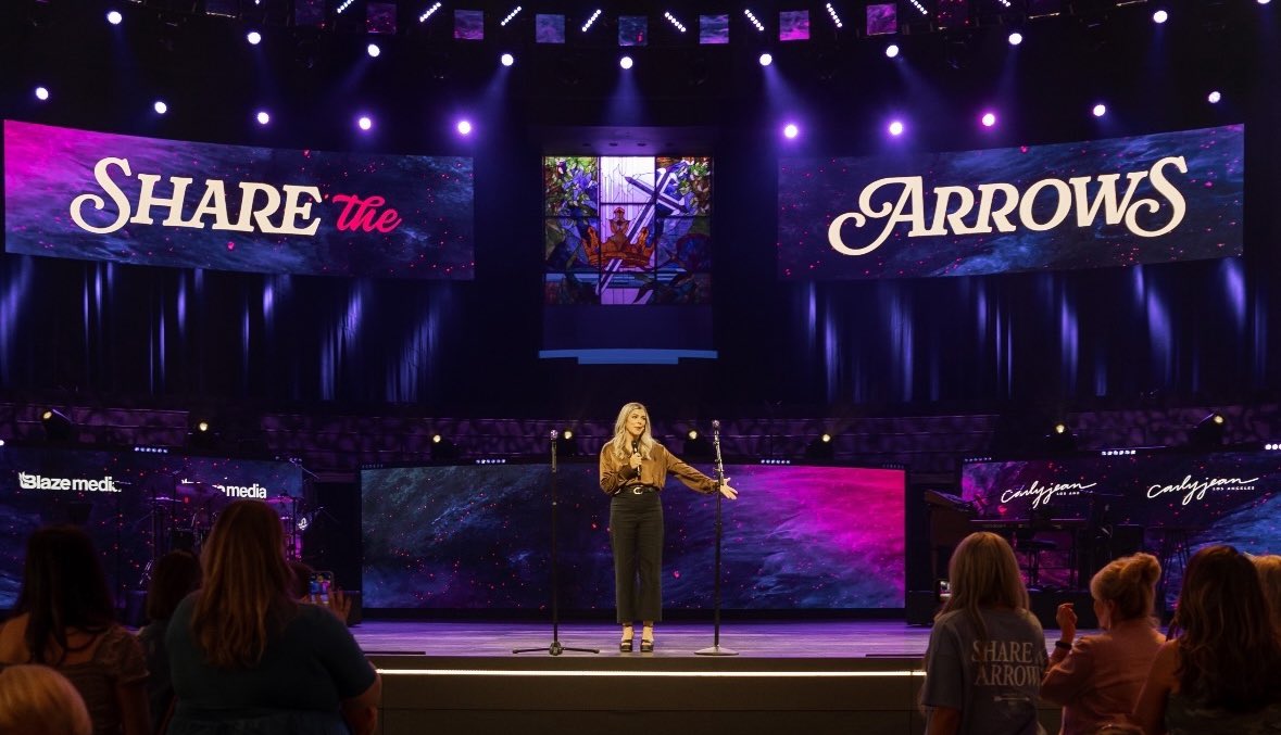conservmillen's tweet photo. Whenever I’m discouraged, I’ll remember that ~4,000 Christian women from across the country gathered to be challenged by Biblical truth, bolstered by earnest worship, & buoyed by Christian friendship. 

No fluff. No emotional manipulation. None of the superficial stuff so many Christian women are fed. Every speaker went full throttle in telling these women - with gentleness and love - what is good, right, and true about God, sin, holiness, sexuality, femininity, abortion, motherhood, marriage, and so much more. 

All of the messages I’ve received from attendees have been incredibly meaningful, but this one sums up the consensus nicely: 

“Walked out of there with ZERO fear of man.”

Praise God! That has nothing to do with me or anyone else. It’s just the Holy Spirit doing what He does. And He was with us yesterday. It was palpable. 

Whenever I’m asked about my audience, I always tell people that they’re the kind of women you’d want to babysit your kids. Just the best people. Kind, grounded, thoughtful, wise.

So many moms and babies were there. This message meant so much to me: “We couldn't stop talking about how many babies were there and how amazing the space was set up for nursing and pumping. It was so different than any other women's event when it came to those accommodations and how welcomed the sweet little babies were.”

And this one: “Someone held my fussy baby for me so l could listen to worship. Never met them, but the sweetest lady. I was so thankful.”

Women came alone and left with best friends. Others wept while they worshiped and were held and prayed for by the strangers next to and behind them. 

God is kind, and He is up to good things. 

If you only look to the news or X to tell you what’s going on, you might miss the biggest and best things happening. 

I’ll tell you this: God’s eternal plan of redemption is going off without a hitch, and He’s going to win in the end.

Soli Deo Gloria!