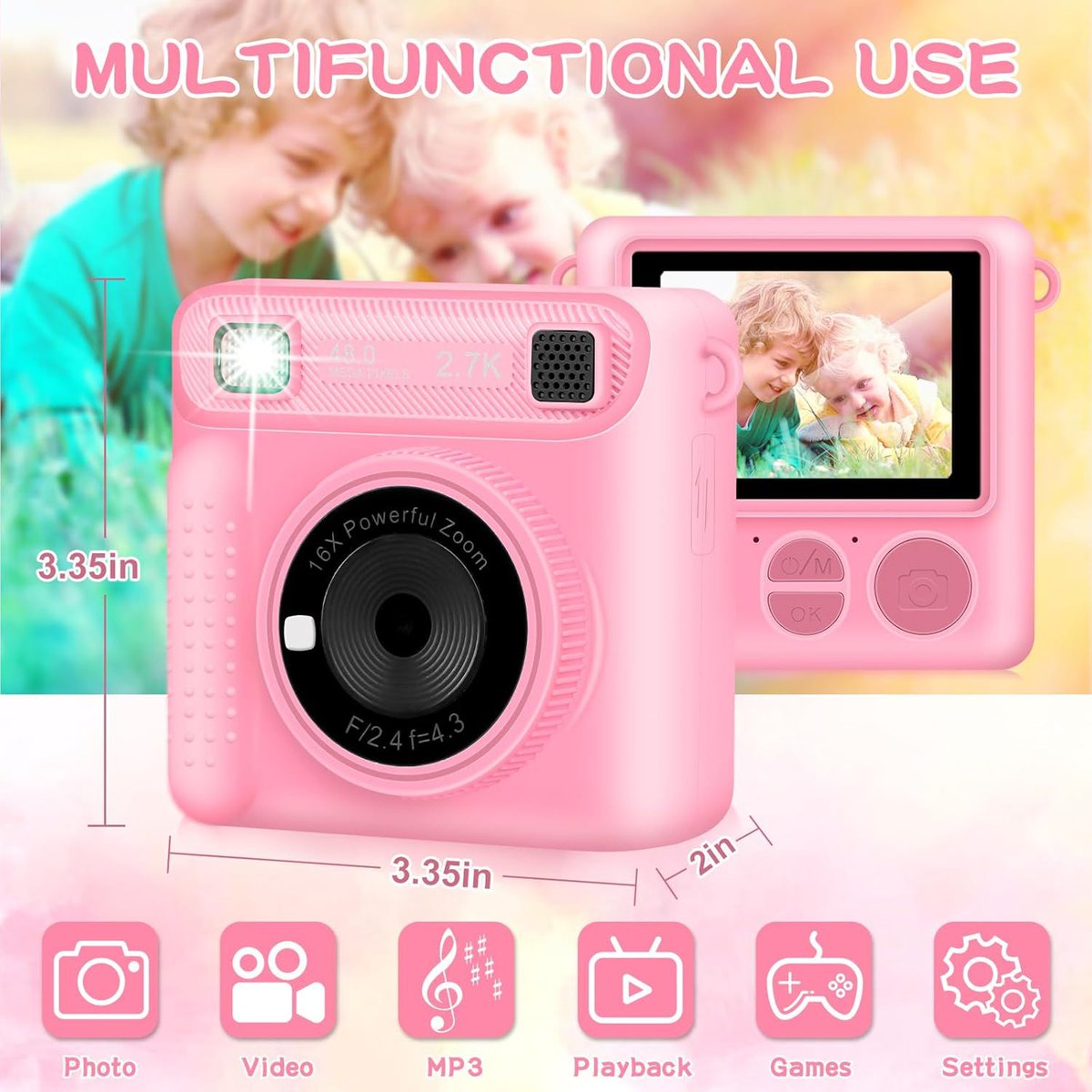 retailcouponsco's tweet image. 📸 48% OFF Instant Print Camera for Kids! 🎉
Portable camera featuring 1080p video and DIY options. Now just $20.99 (reg. $40.22)!

Use Code: 48IT835N
🛒 amzn.to/3Bx3ZPU
🗓️ Ends: Oct 1, 2024, at 11:59 PM PDT

#Ad #Coupons #KidsCamera #InstantPrint #BirthdayGifts #KidsToys