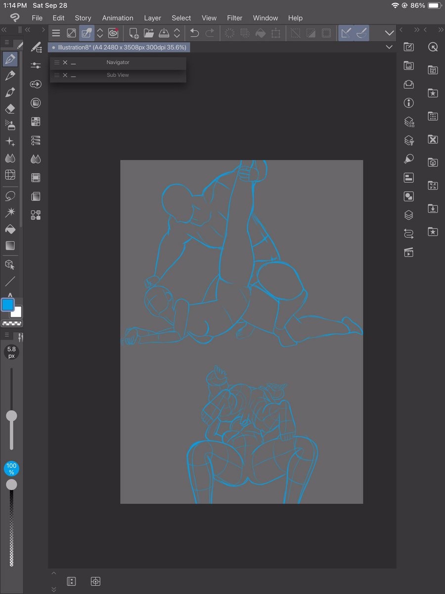 vagrantAD's tweet photo. Commission WIP https://t.co/idqim4BHWt
