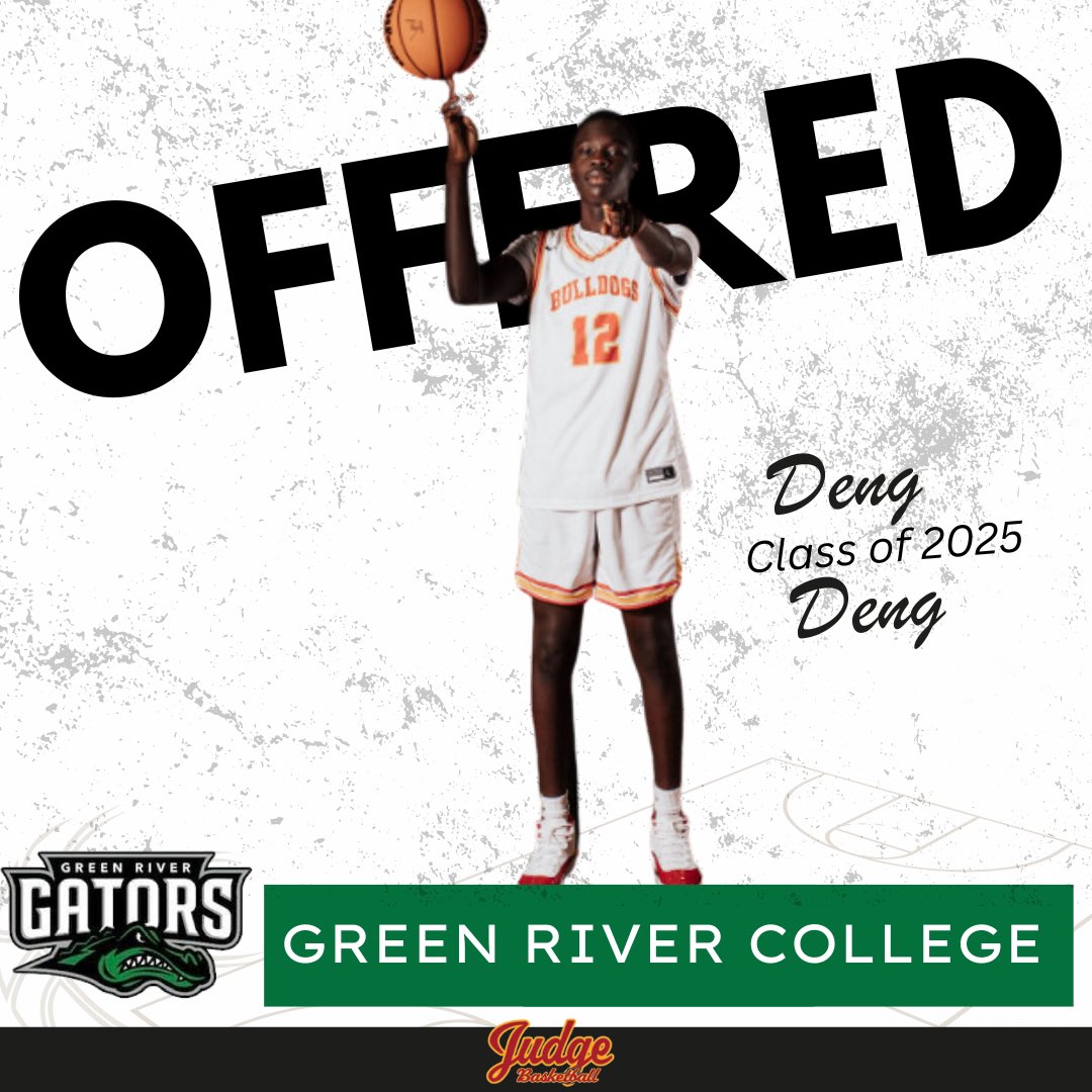 Sanjin Kolovrat (@coachsanjin) on Twitter photo Really happy for Deng Deng receiving a terrific offer to play college basketball for the defending NWAC champs!
Deng is a 6’5” 3 & D wing who has been shooting the cover off the ball & guarding multiple spots. He does winning things!
<a href="/DD_2xxx/">Deng Deng</a>
<a href="/JUCOadvocate/">JUCOadvocate - Brandon Goble</a>
<a href="/GatorsMensBball/">GreenRiver MensBBall</a> Really happy for Deng Deng receiving a terrific offer to play college basketball for the defending NWAC champs!
Deng is a 6’5” 3 & D wing who has been shooting the cover off the ball & guarding multiple spots. He does winning things!
<a href="/DD_2xxx/">Deng Deng</a>
<a href="/JUCOadvocate/">JUCOadvocate - Brandon Goble</a>
<a href="/GatorsMensBball/">GreenRiver MensBBall</a>