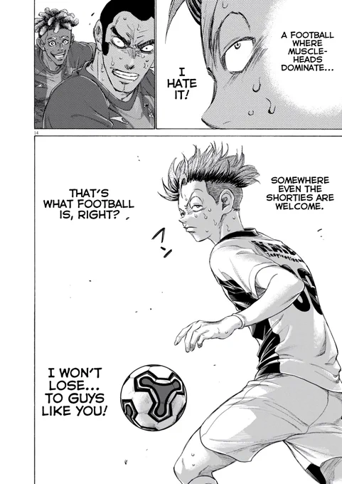 ao ashi 382

the small otomo flashback strengthened the chp for me especially with how otomo and kuribayashi are learning how to work together as otomo undergoes his transformation. both players have been criticized for their physical build but both persevered because of it 