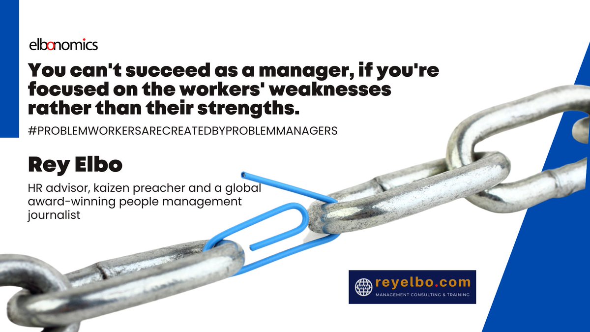 Rey_Elbo's tweet image. Sep 30, 2024 #MarvelousMonday
#ProblemWorkersAreCreatedByProblemManagers