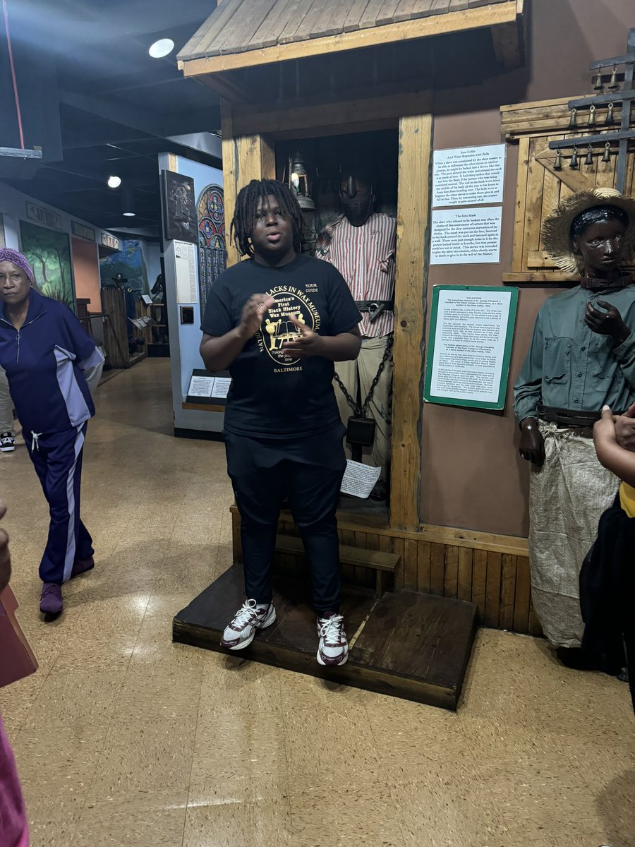 Aprice01P's tweet photo. Wonderful weekend kickoff touring local museums for the scholars with @arts4learningmd Principals Fellowship. Great surprise to see one of my former students and current POET as our excellent tour guide 🥰..@yetunde_reeves @HazelwoodEMS210 @BaltCitySchools https://t.co/1Wq8QX117M