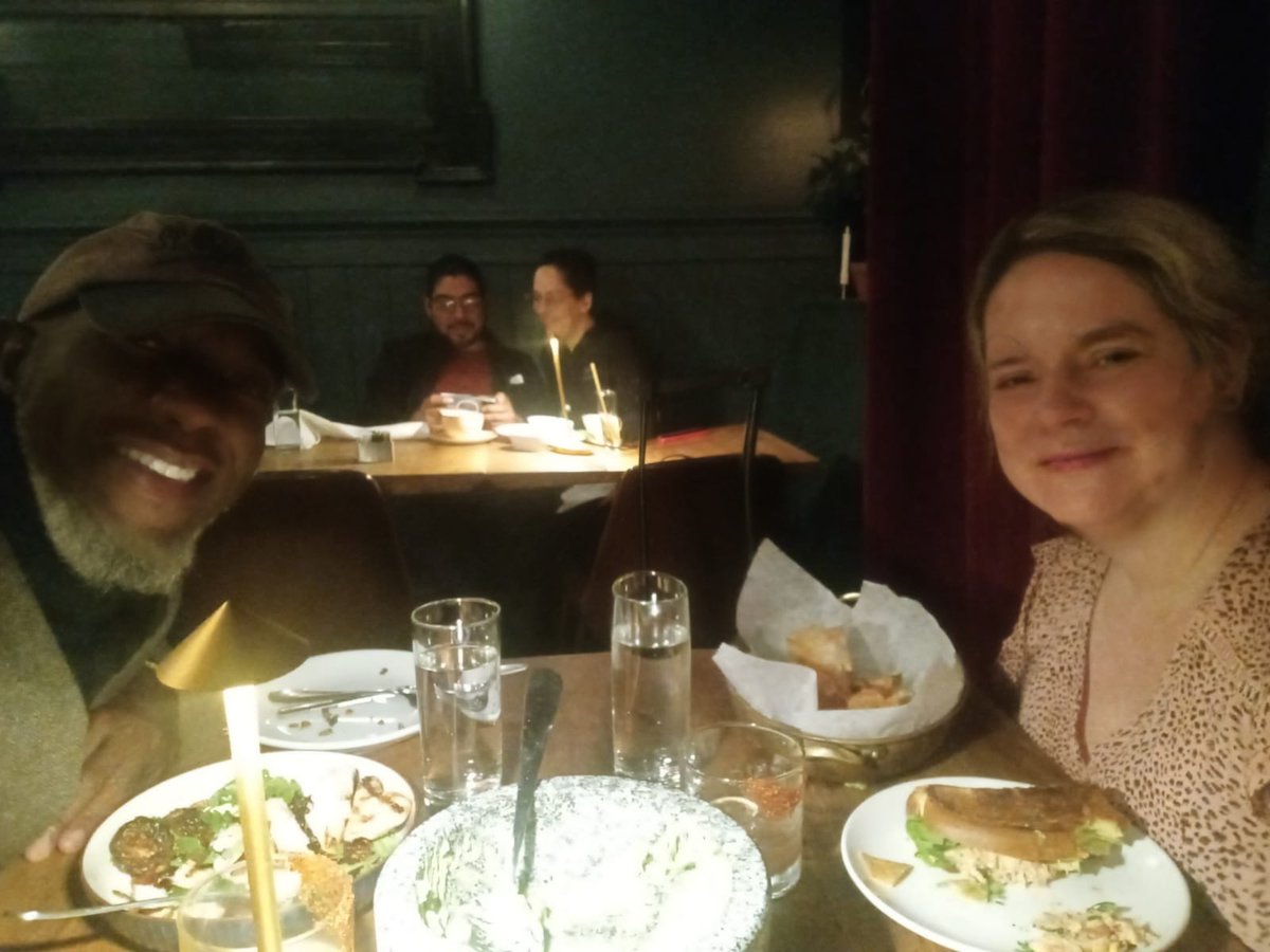 Great to see you again Claudy Delne, mèsi anpil pou liv ou a!