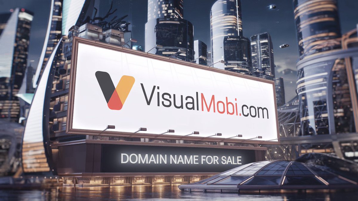 mrbrahimfilali's tweet image. 📱 For Sale: VisualMobi.com 🎨
A sleek and modern domain, perfect for mobile apps, design tools, or visual tech startups! is ready to power your next mobile innovation. Don’t miss out!
DM for more info! #MobileApps #TechStartups #DesignTech #App