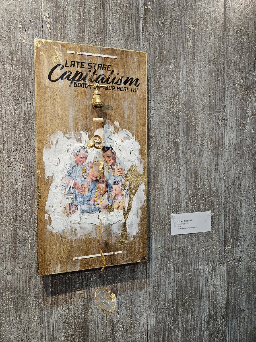 Fascinating panel discussion and thought-provoking artwork at What's On Tap: LA's Water Story...Source to Spigot at El Tranquilo Gallery today! Thank you <a href="/edithbdeguzman/">Edith de Guzman</a> for inviting me, and for co-curating such a cool exhibit!