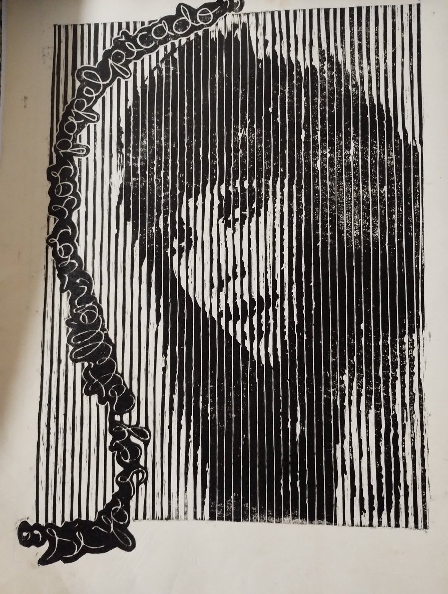 acid_jossie's tweet photo. Icónica Leona 
Un pequeño Homenaje a Moría Casán en xilografia 
Impreso en prensa calcografica
#moriacasan #laone #xilografia #teatroderevista #argentina #showwoman https://t.co/EgJELaVvai