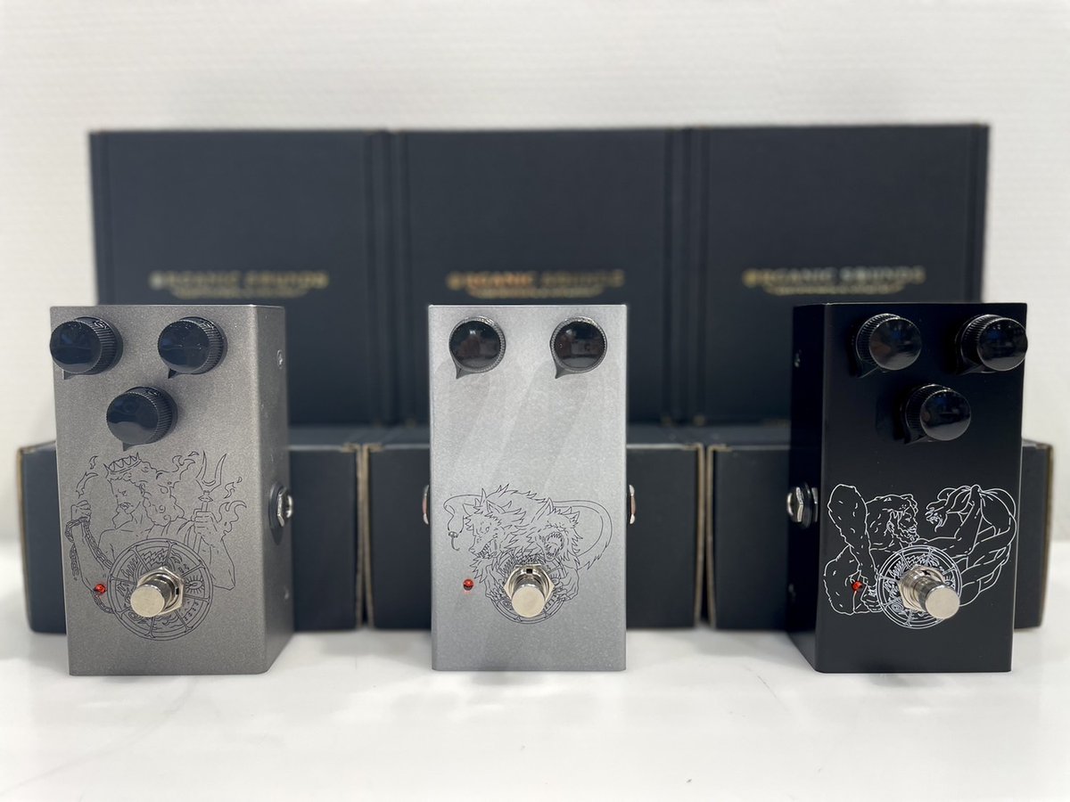 エフェクター】 本日、@ORGANIC_SOUNDS_ のエフェクターが入荷しました