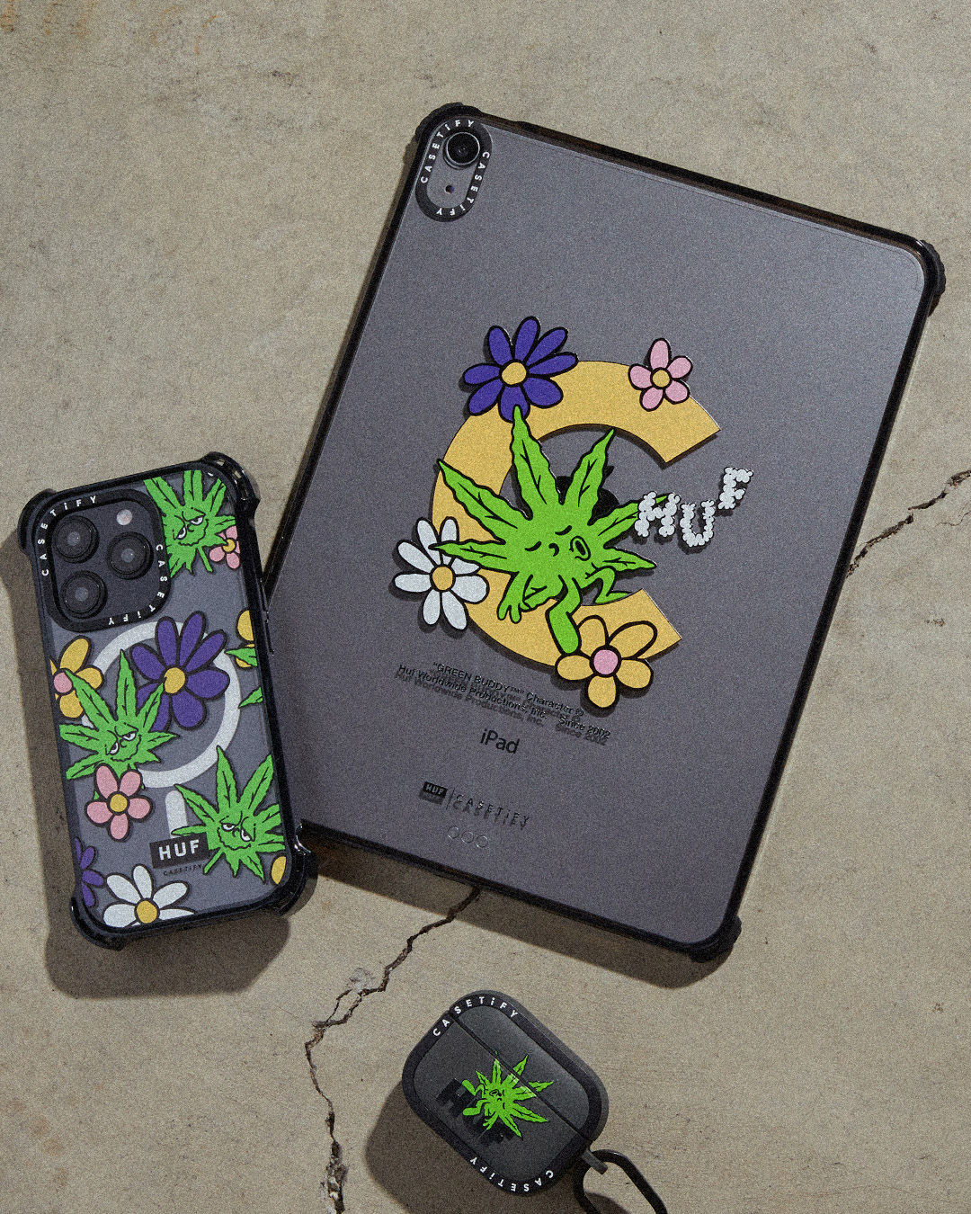 casetify hufコラボケース 15 ケースティファイがHUFとコラボ、テックアクセやスケートボード