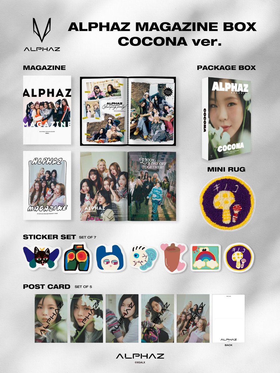 Product Set Contents -Package Box (※The design varies by member