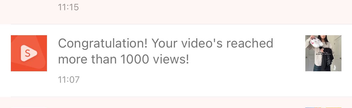 first 1k 🥹❤️