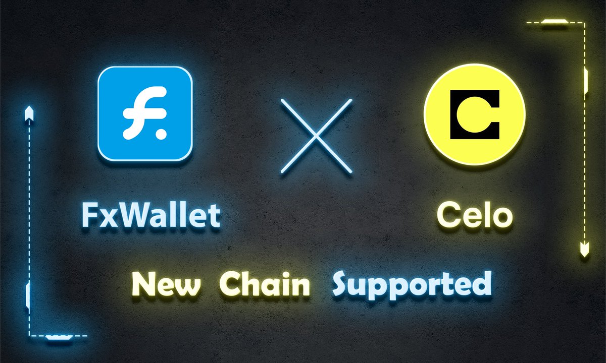 FxWallet's tweet photo. 🌍Great News! FxWallet now supports @Celo Chain!
💚Experience seamless transactions and a focus on mobile usability.
✨Dive into the world of Celo and unlock new possibilities with FxWallet!
#FxWallet #CeloChain #BlockchainForGood #CryptoInnovation https://t.co/JX8Osm2yiS