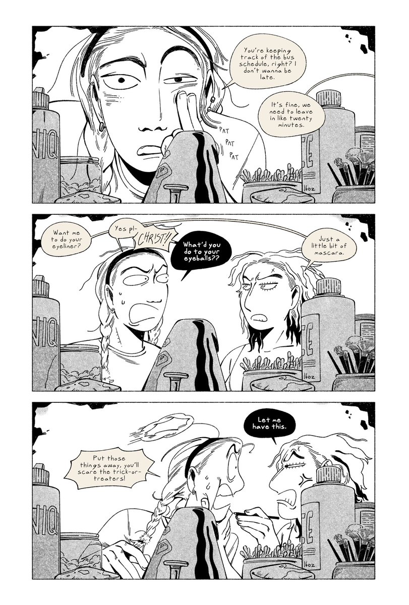 pokoglio's tweet photo. Psst… new 42-page comic abt interdimensional Halloween shenanigans releasing… in approx. 1 day… only available October 1st-31st thru the Shortbox Comics Fair… 🌀 you wanna get it so bad 🌀 https://t.co/goRQ00DVw8