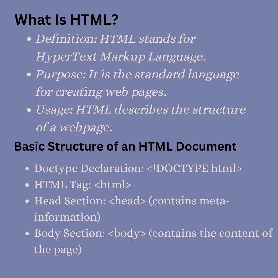 uz_coderin's tweet image. Day 1 : Covering Basics in HTML