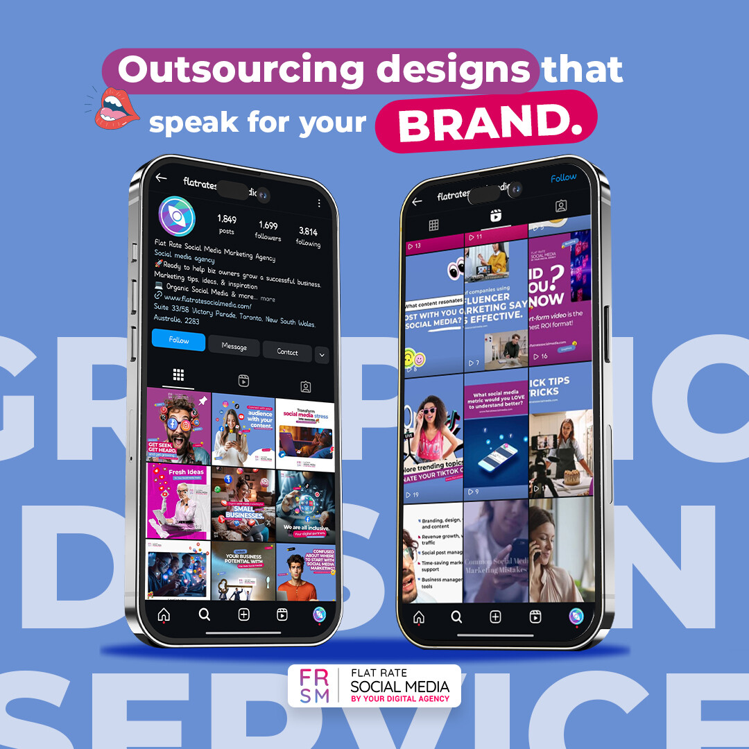 flatratesocial's tweet photo. A powerful design doesn’t just look good—it tells your brand’s story at first glance. 🌟👀

Our graphic design services focus on creating visually appealing and strategic designs that capture attention and keep your audience engaged. 

Contact us today! 

#flatratesocialmedia https://t.co/qwlYw2ABRi