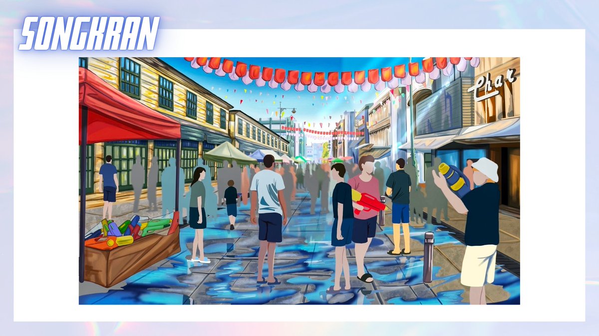 Angel_Plus111's tweet image. 🎉 Celebrate love Thai-style in Angel Plus! Join the Songkran festivities on our virtual Khao San Road. Every water fight could lead to a heart-fluttering moment! #AngelPlus #ThaiCulture #Web3 #GameFi #NFTDating #ICP #ICPHubThailand #NFT #SynergyLabs #Web3Games #NFT