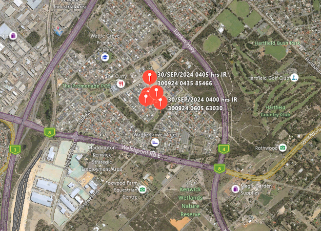ForrestfieldPol's tweet photo. 🚨 CRIME ALERT 🚨

We've had a series of overnight vehicle break-ins in Wattle Grove. Please stay alert, report any suspicious activity, and remember not to leave valuables in your cars! 👀🚗🔒 #forrestfield #wattlegrove #fb https://t.co/ogFYUKde5G