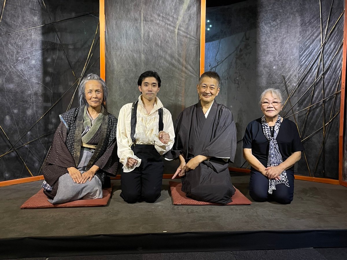 ご来場いただきました皆様ありがとうございました‼️
大きな事故も無く、無事に千穐楽を迎えられました。

愛です。