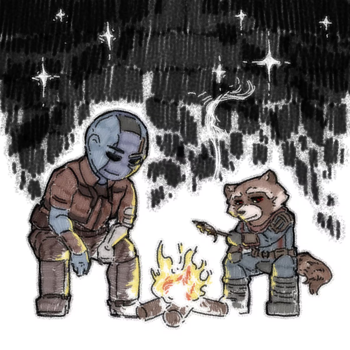 wuya12373004's tweet photo. #RocketRaccoon
#Nebula
#starload https://t.co/B0eYRnpPI9