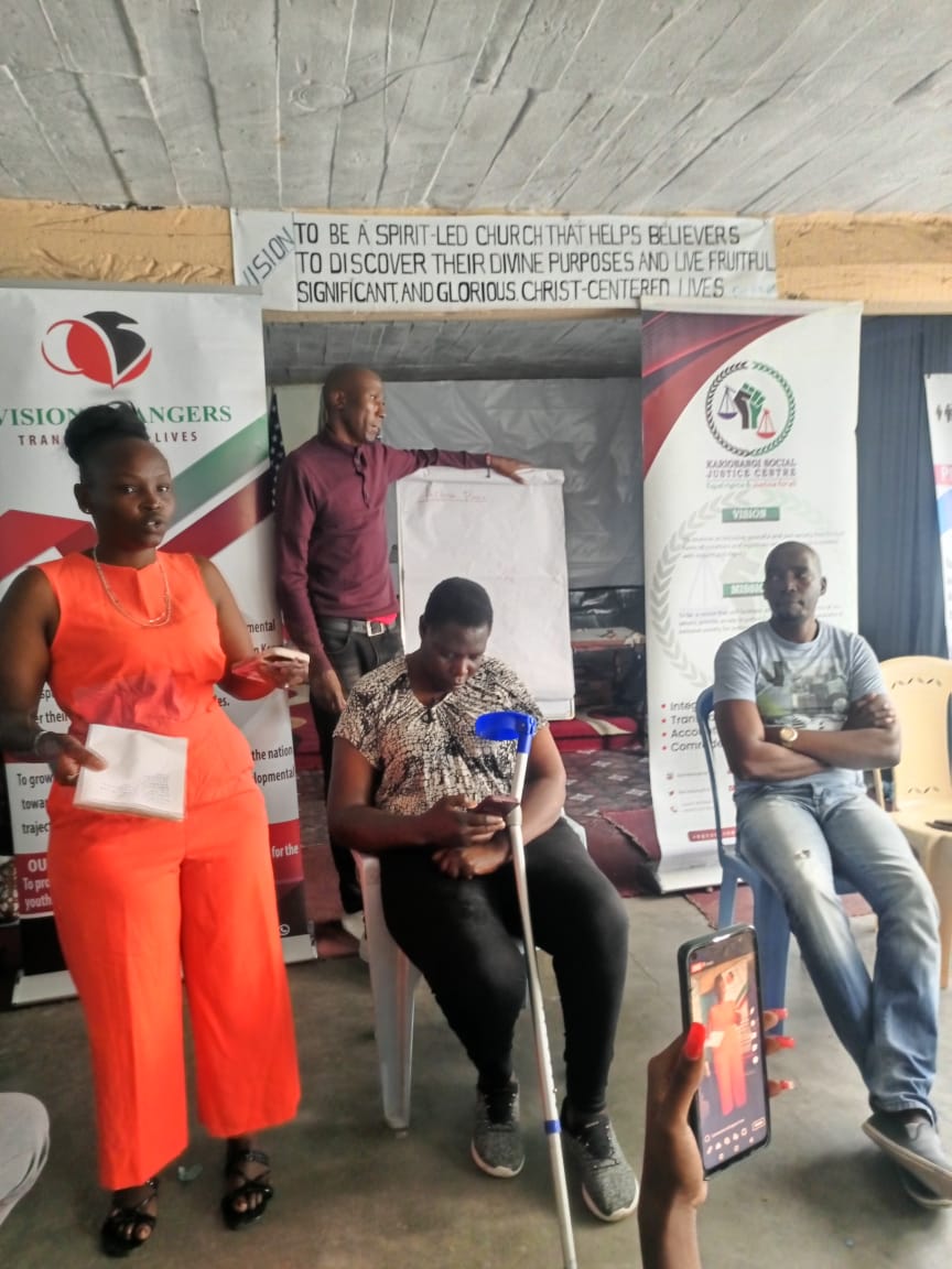 Georginah_16's tweet photo. No one should be denied access to health facilities/services despite their condition.PWD's have a voice also on the state of health or the kind of services offered to them. They should be treated like everyone else #HealthDialogue #HakiMtaani #EqualRightaAndJusticeForAll https://t.co/3Ng9WFRM5p