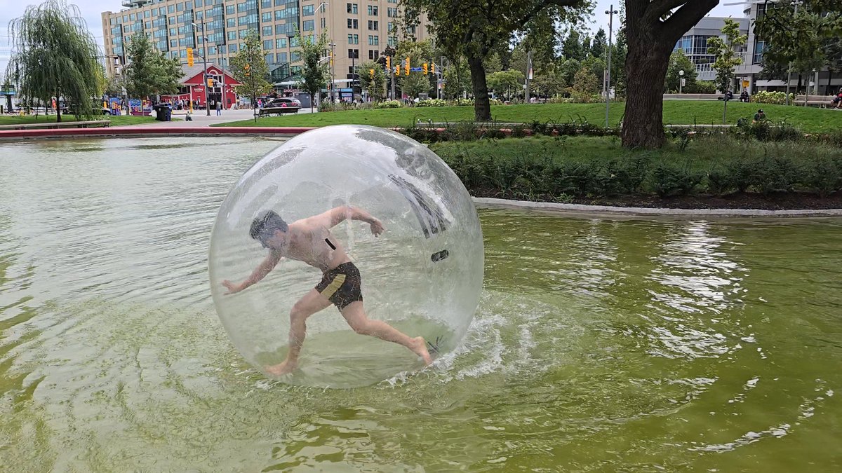 WATERFRONTario (@waterfrontario) on Twitter photo They're privatizing Ontario Place, taking away our access to Lake Ontario, so we're finding new places for water recreation and physical fitness, doing physiotherapy exercises in the heart-shaped fountain in Love Park <a href="/cityoftoronto/">City of Toronto 🇨🇦</a> <a href="/WaterfrontTO/">Waterfront Toronto</a> <a href="/ONPlace4All/">Ontario Place for All ©</a> #onpoli #TOpoli They're privatizing Ontario Place, taking away our access to Lake Ontario, so we're finding new places for water recreation and physical fitness, doing physiotherapy exercises in the heart-shaped fountain in Love Park <a href="/cityoftoronto/">City of Toronto 🇨🇦</a> <a href="/WaterfrontTO/">Waterfront Toronto</a> <a href="/ONPlace4All/">Ontario Place for All ©</a> #onpoli #TOpoli