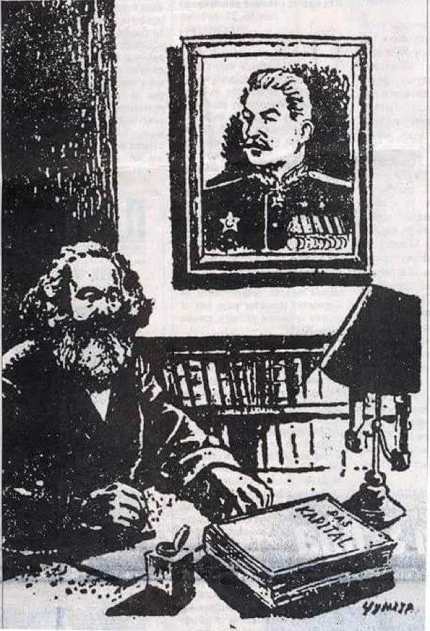 InfraredAlex's tweet photo. THERE IS NO MARX WITHOUT LENIN
THERE IS NO MARX WITHOUT STALIN

TIME ISN'T LINEAR

REDDIT NERDS DON'T UNDERSTAND https://t.co/w4mRmGgAnB