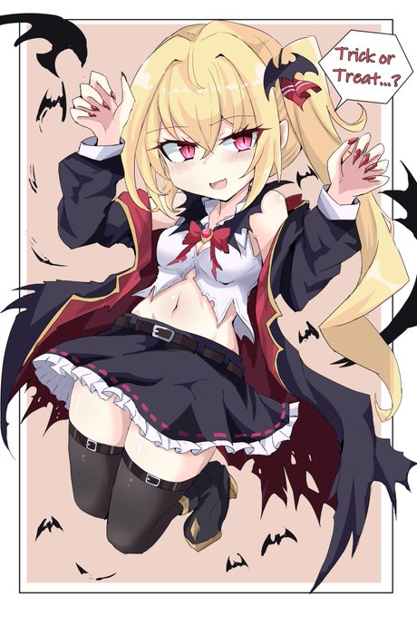 オリキャラの吸血鬼ちゃん🦇 