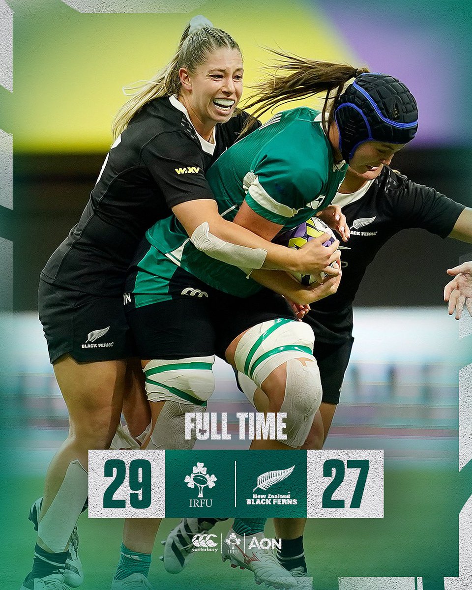 AN EPIC WIN! 💚

#IrishRugby