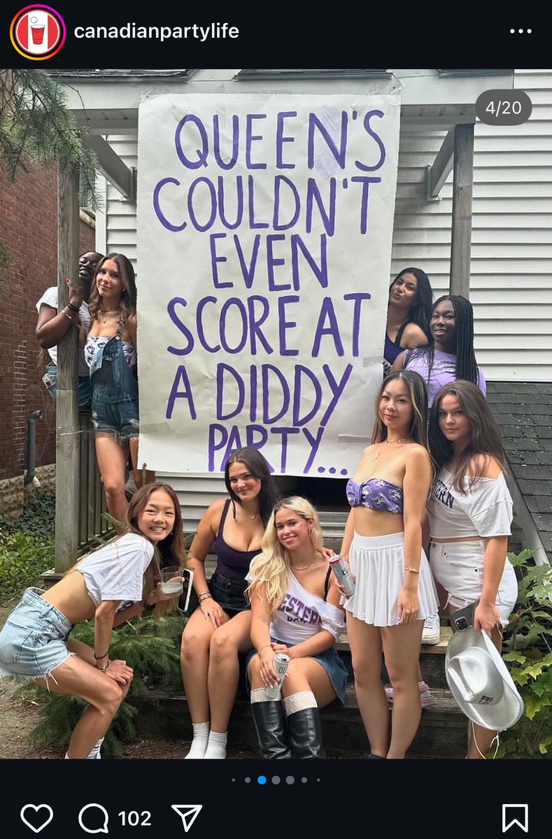 beaversainz's tweet photo. psa for @WesternU students: jokes about known rapists and abusers is not funny and idk why you all think they are.
never truly meant wuck festern until today.
this goes beyond friendly rivalry
yours, a queenโs student who doesnt joke about rapists and abusers
#wuckfestern https://t.co/BGkVZYUGjY