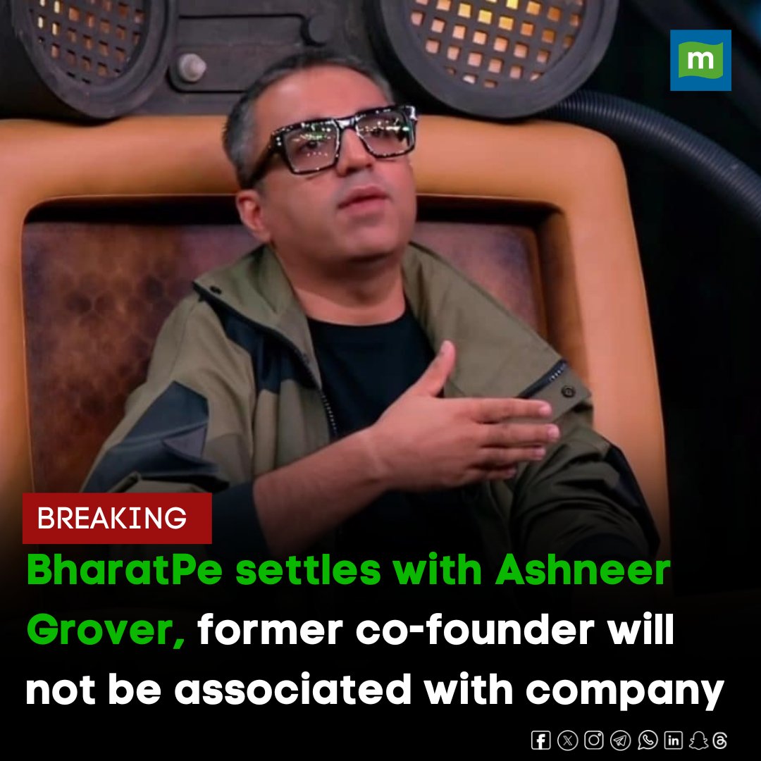 When a compromise had to be made, what benefit would have been gained by fighting for 5-6 years? 😂😂

Ashneer Grover did settlement with #BharatPe

 #AshneerGrover