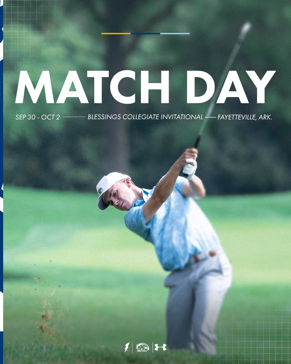 KentStGolf's tweet photo. Ready to compete on a big stage in Arkansas!

📺: @GolfChannel 
Live-Scoring: https://t.co/pdfhuAsGn0
#GoFlashes⚡️ https://t.co/7LUln0eLmG