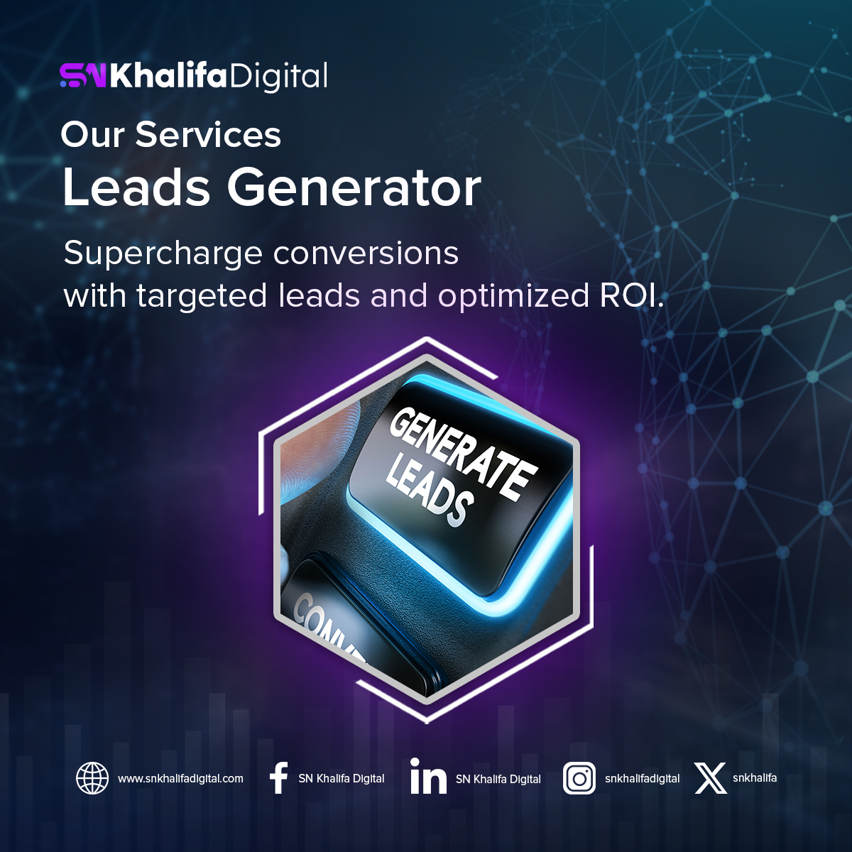SNKhalifa's tweet photo. Are you ready to supercharge your conversions? Our targeted lead generation strategies are designed to deliver high-quality leads that translate into real results for your fintech business.  Visit Us: https://t.co/q8VqzZ4GfH #LeadGeneration #FintechMarketing https://t.co/avHzBiYR03