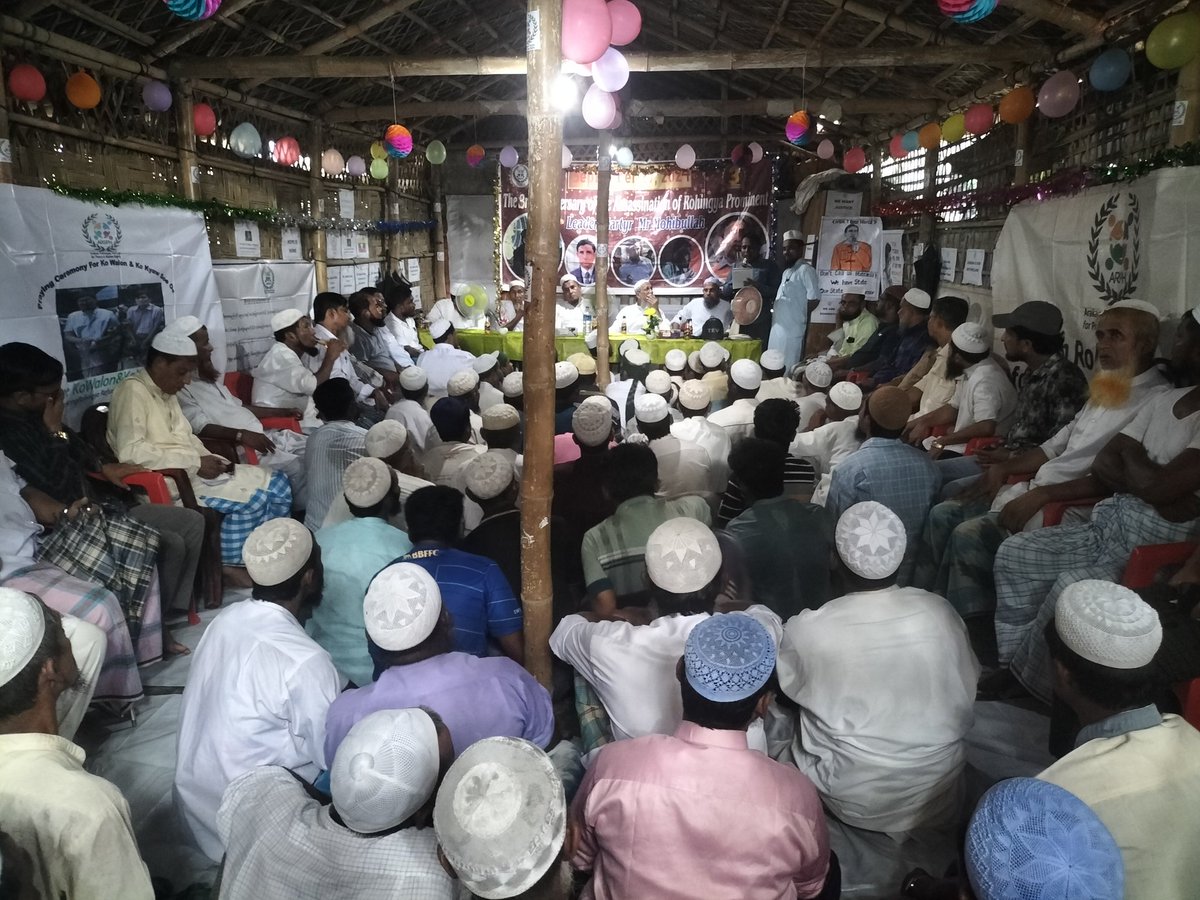 the_rspd's tweet photo. On behalf of the (RSPD), we solemnly observe the 3rd anniversary of Mr. Mohib Ullah's assassination on September 29, 2021. As Chairman of ARSPH, he tirelessly advocated for Rohingya rights and dignity. His legacy inspires our fight for justice.
#Rohingyaleader #mohibullah https://t.co/LQyGby2eiJ