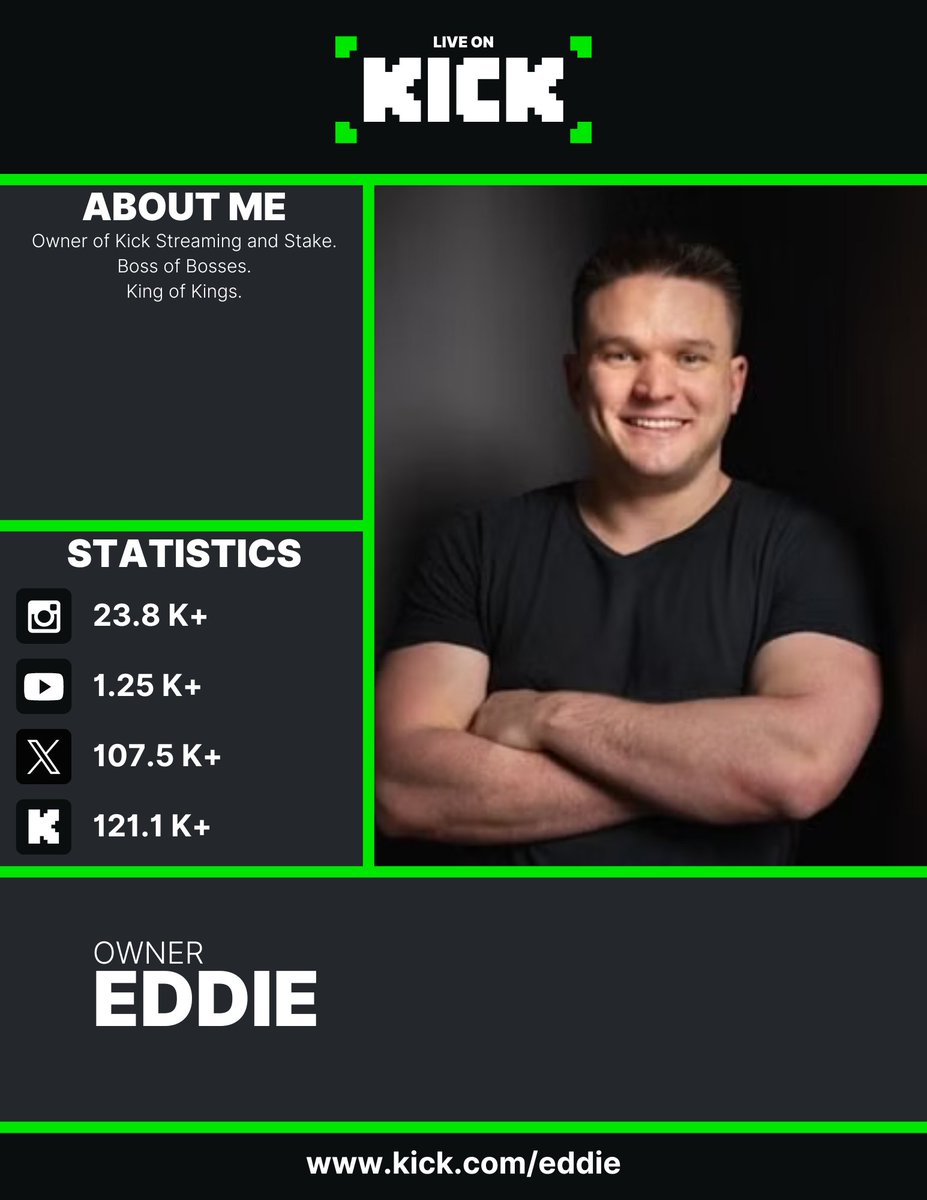 NachoZombiezz's tweet photo. Here you go... ππ
This is a Template anyone can use on Canva to make the below Media Kit Portfolio...π
The Template is setup to allow you to change the Title, Name, Link, Statistics, and Photo (drag and drop in place)... π€
#KickAssets
https://t.co/eqn3gHUz0g https://t.co/J59D8C9ZkC